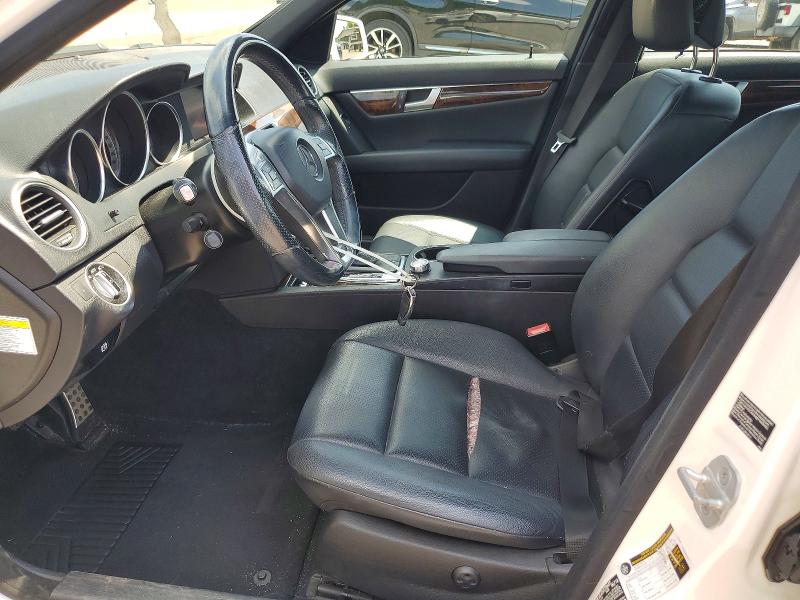 2014 Mercedes-benz C-klasse VIN WDDGF8AB4EG160639 COPART salvage auction — REAR END, Ny - Mv-907A Salvage Certificate, sold $1,900 on 2026-08-11 (photo 7)