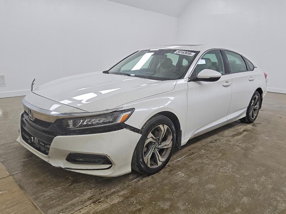 2018 Honda Accord VIN 1HGCV1F58JA178288 COPART salvage auction — FRONT END, Ga - Certificate Of Title, sold $11,700 on 2026-07-30 (photo 1)