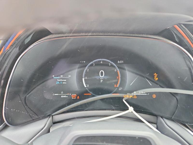 2025 Lexus Tx VIN 5TDAAAB6XSS044581 COPART salvage auction — FRONT END, Tx - Salvage Vehicle Title, sold $27,000 on 2026-07-14 (photo 9)