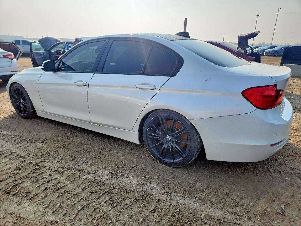 2013 BMW 3 series VIN WBA3B9C53DF585384 COPART salvage auction — UNDERCARRIAGE, AB - BOS - SALVAGE, sold $875 on 2026-07-30 (photo 2)