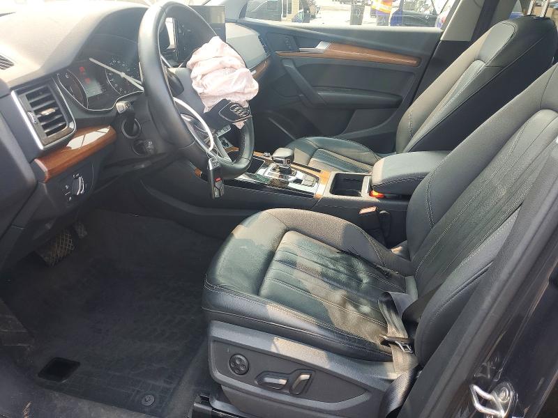 2021 Audi Q5 VIN WA1AAAFY8M2060293 COPART salvage auction — FRONT END, Ct - Cert Of Title-Salvage, sold $7,700 on 2026-07-31 (photo 7)