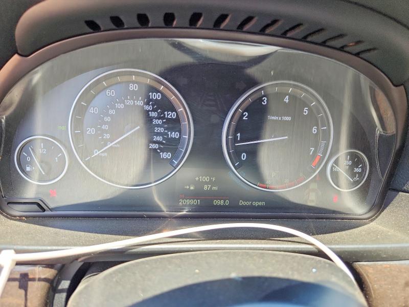 2015 BMW 5er VIN WBA5A7C58FD626803 COPART salvage auction — SIDE, Tx - Bonded Title - Salvage, sold $175 on 2026-07-16 (photo 9)