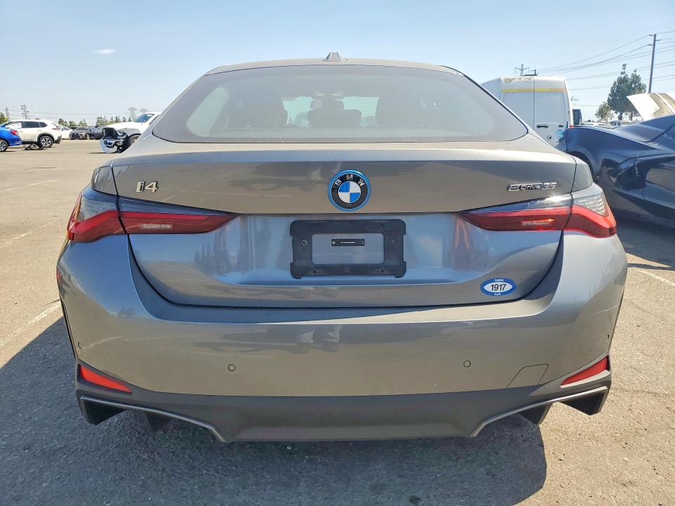 2024 BMW I4 VIN WBY43AW00RFS09950 COPART salvage auction — SIDE, Ca - Salvage Certificate, sold $250 on 2026-07-28 (photo 6)