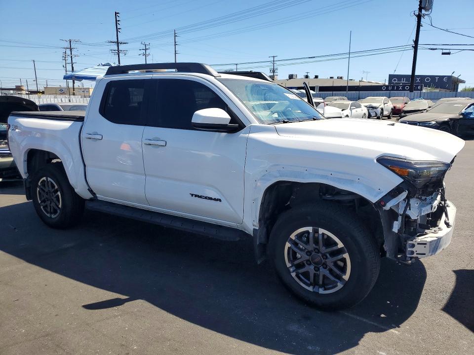 2025 Toyota Tacoma VIN 3TMLB5JN6SM202064 COPART salvage auction — FRONT END, Ca - Salvage Certificate, sold $22,300 on 2026-08-24 (photo 4)