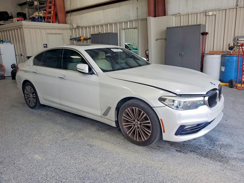 2018 BMW 5er VIN WBAJA7C54JWC75032 COPART salvage auction — FRONT END, Nc - Dealer Only Clean Title, sold $8,100 on 2026-07-28 (photo 4)