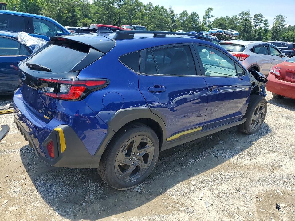 2026 Subaru Crosstrek VIN 4S4GUHF65T3753907 COPART salvage auction — STRIPPED, Va - Certificate Of Title, sold $16,000 on 2026-07-25 (photo 3)