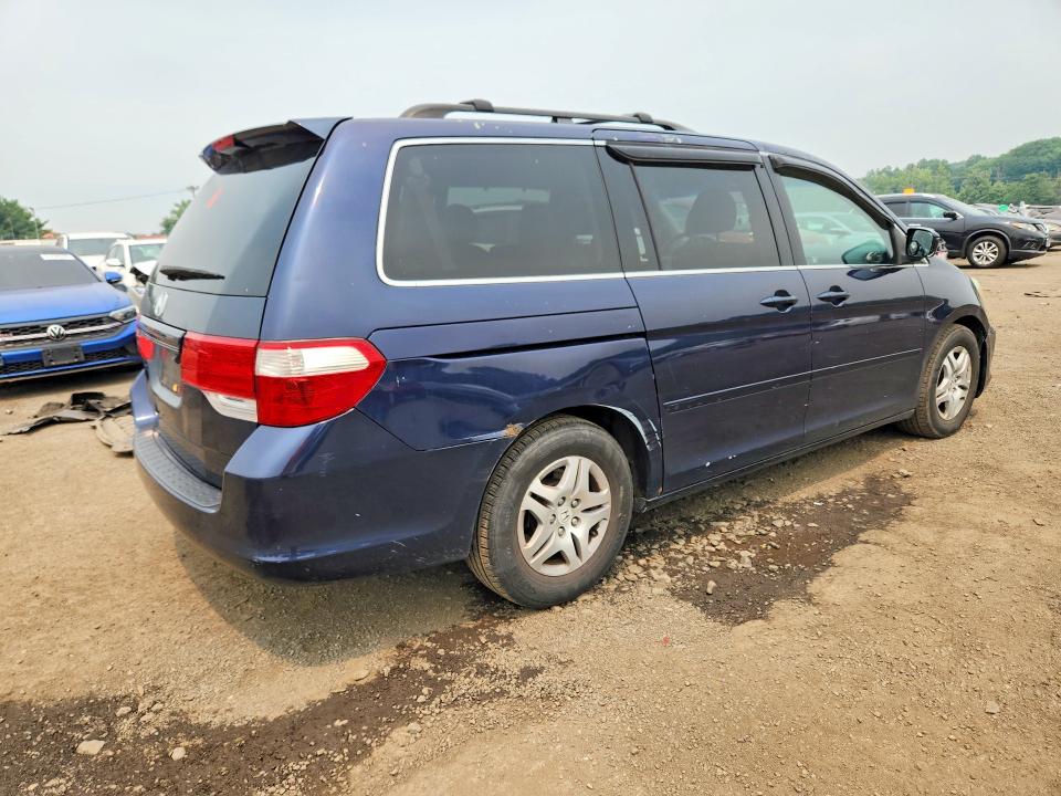 2007 Honda Odyssey VIN 5FNRL38767B057655 COPART salvage auction — SIDE, CT - CERTIFICATE OF TITLE, sold $475 on 2026-07-28 (photo 3)