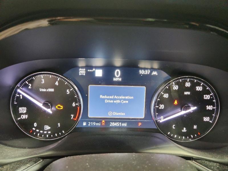 2022 Buick Envision VIN LRBFZPR48ND115488 COPART salvage auction — FRONT END, Ny - Mv-907A Salvage Certificate, sold $6,500 on 2026-07-27 (photo 9)
