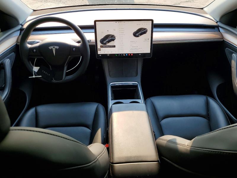 2024 Tesla Model y VIN 7SAYGDEE4RF075361 COPART salvage auction — HAIL, Co - Certificate Of Title, sold $6,200 on 2026-07-28 (photo 8)