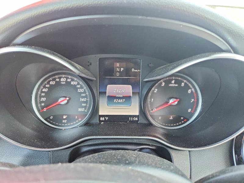 2018 Mercedes-benz Glc VIN WDC0G4KBXJV065583 COPART salvage auction — VANDALISM, VA - CERT OF TITLE - SALVAGE, sold $7,200 on 2026-08-03 (photo 9)