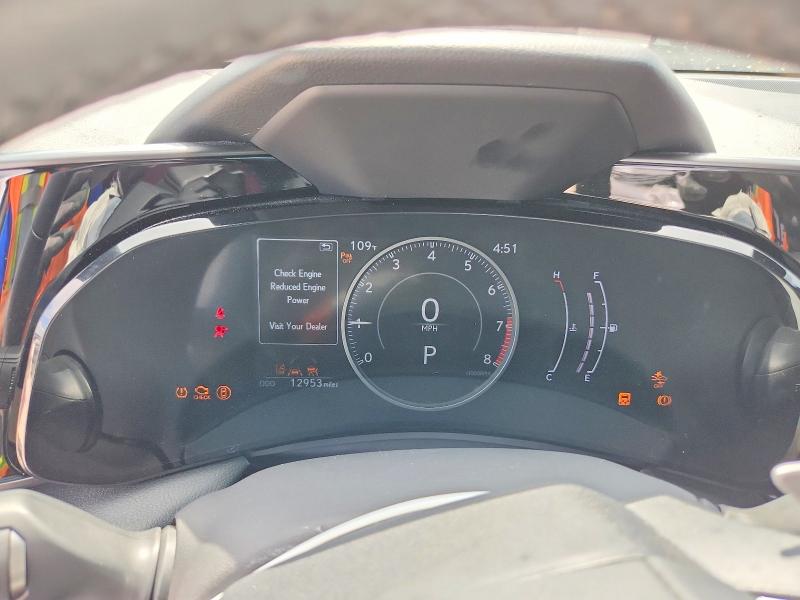 2025 Lexus Nx VIN 2T2ADCAZ7SC018913 COPART salvage auction — FRONT END, Fl - Cert Of Title Slvg Rebuildable, sold $15,700 on 2026-07-10 (photo 9)
