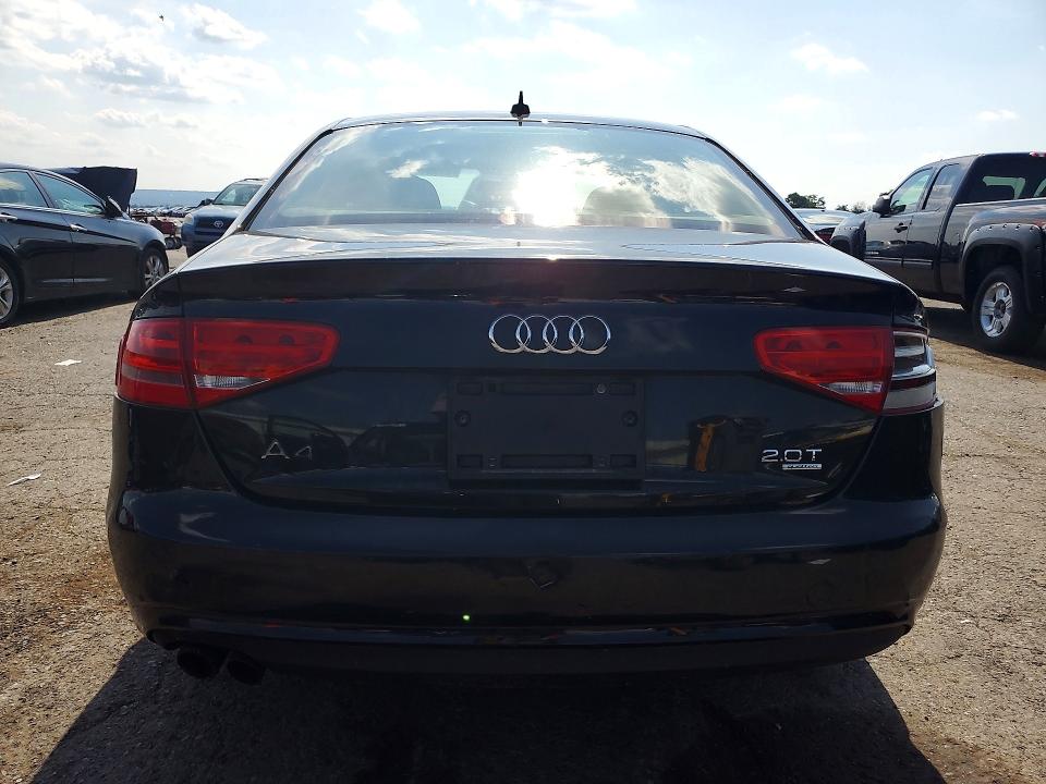 2014 Audi A4 VIN WAUBFAFL5EN032612 COPART salvage auction — FRONT END, Pa - Cert Of Title, sold $400 on 2026-07-31 (photo 6)