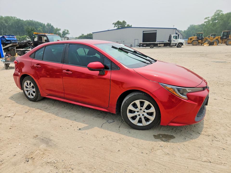 2020 Toyota Corolla VIN 5YFEPRAE0LP057681 COPART salvage auction — WATER/FLOOD, Va - Cert Of Title-Salvage Water, sold $350 on 2026-07-28 (photo 4)
