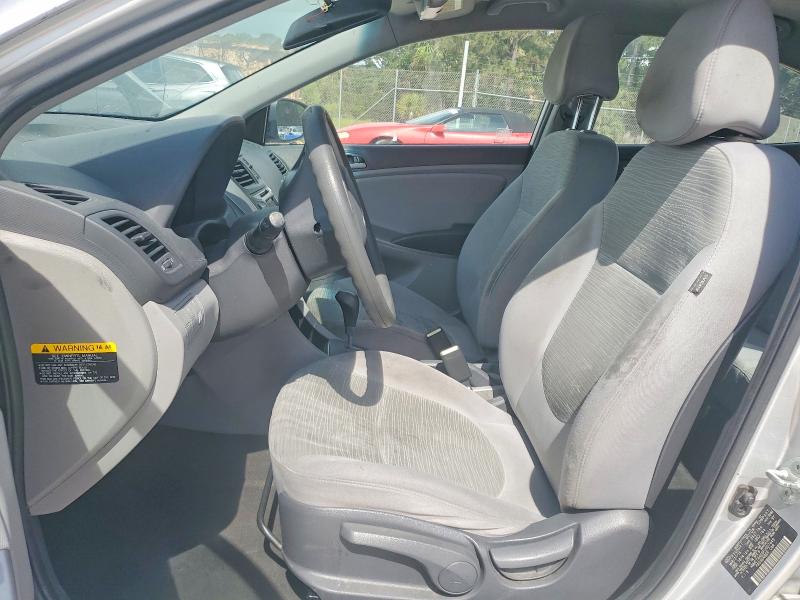 2015 Hyundai Accent VIN KMHCT4AE6FU907449 COPART salvage auction — FRONT END, Fl - Certificate Of Title, sold $725 on 2026-07-22 (photo 7)