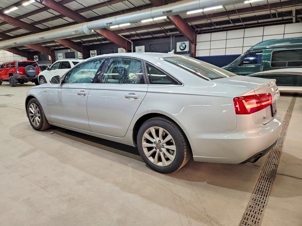 2013 Audi A6 VIN WAUFGAFC6DN083422 COPART salvage auction — MINOR DENT/SCRATCHES, Ct - Certificate Of Title, sold $475 on 2026-07-16 (photo 2)