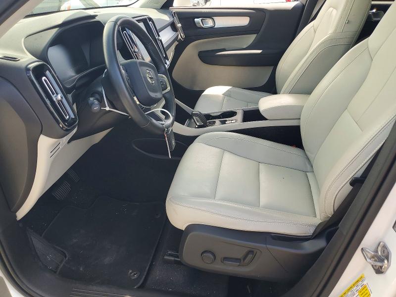 2019 Volvo Xc40 VIN YV4162UK5K2111545 COPART salvage auction — FRONT END, Ca - Salvage Certificate, sold $3,550 on 2026-08-03 (photo 7)
