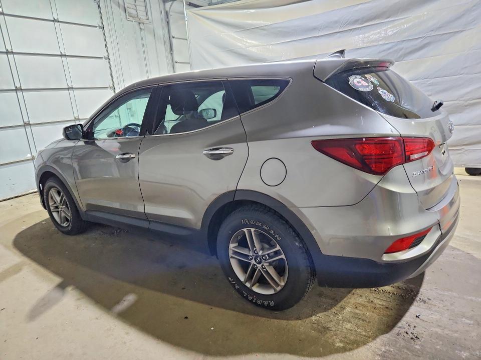 2017 Hyundai Santa fe VIN 5XYZTDLB6HG443620 COPART salvage auction — FRONT END, Nh - Certificate Of Title, sold $2,550 on 2026-07-09 (photo 2)
