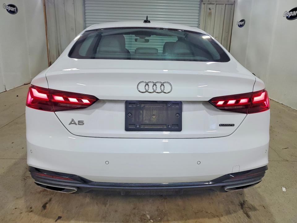 2025 Audi A5 VIN WAUDACF57SA008822 COPART salvage auction — FRONT END, MD - CERTIFICATE OF TITLE (P), sold $17,500 on 2026-07-08 (photo 6)