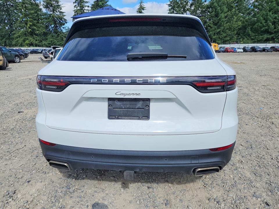 2021 Porsche Cayenne VIN WP1AA2AYXMDA00764 COPART salvage auction — MINOR DENT/SCRATCHES, Wa - Vehicle Cert Of Ownership-Titl, sold $17,400 on 2026-07-28 (photo 6)
