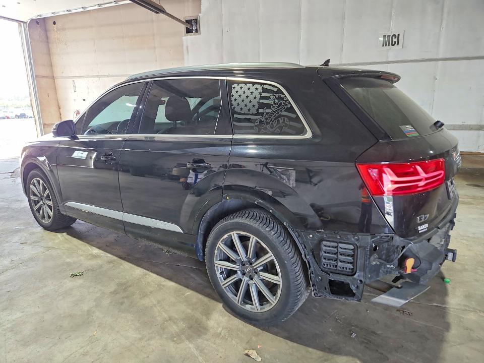 2019 Audi Q7 VIN WA1VAAF79KD016507 COPART salvage auction — REAR END, Mi - Certificate Of Title, sold $13,400 on 2026-07-31 (photo 2)