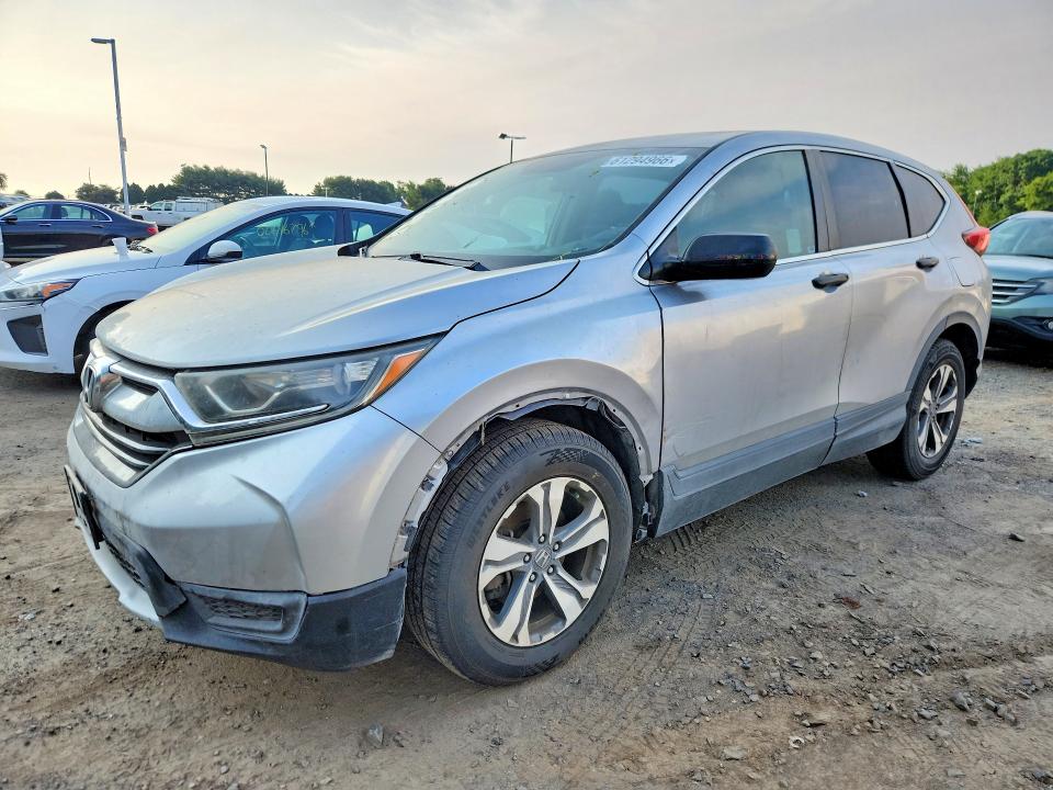 2018 Honda Cr-v VIN 2HKRW5H38JH415444 COPART salvage auction — REAR END, CA - CERTIFICATE OF TITLE (P), sold $8,900 on 2026-07-27 (photo 1)