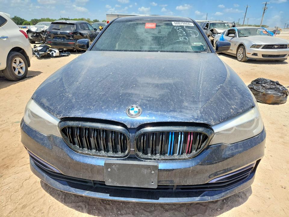 2017 BMW 5er VIN WBAJA5C36HG893988 COPART salvage auction — MECHANICAL, Tx - Certificate Of Title, sold $2,850 on 2026-07-30 (photo 5)