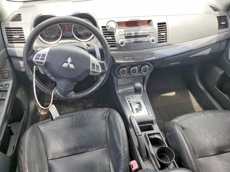2011 Mitsubishi Lancer VIN JA32U8FW0BU013235 COPART salvage auction — FRONT END, TX - SALVAGE VEHICLE TITLE, sold $650 on 2026-07-30 (photo 8)