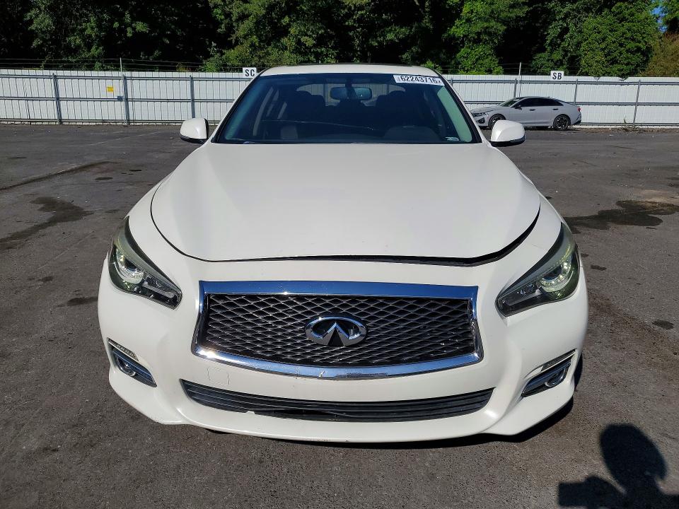 2016 Infiniti Q50 VIN JN1EV7AR8GM345912 COPART salvage auction — FRONT END, OH - CERT OF TITLE-REPOSSESSION, sold $1,100 on 2026-07-28 (photo 5)