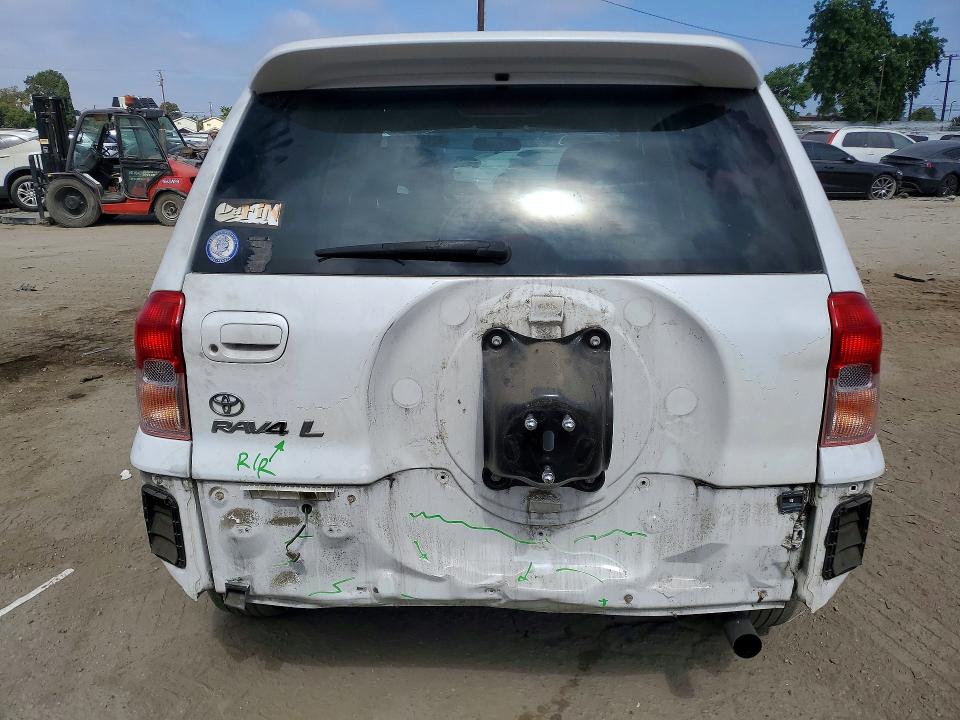 2002 Toyota Rav4 VIN JTEGH20V320041736 COPART salvage auction — REAR END, CA - SALVAGE CERTIFICATE, sold $1,200 on 2026-07-30 (photo 6)