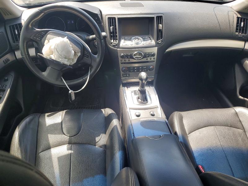 2013 Infiniti G37 VIN JN1CV6AP1DM715397 COPART salvage auction — FRONT END, AL - CERT OF TITLE-SALVAGE TITLE, sold $1,400 on 2026-07-14 (photo 8)