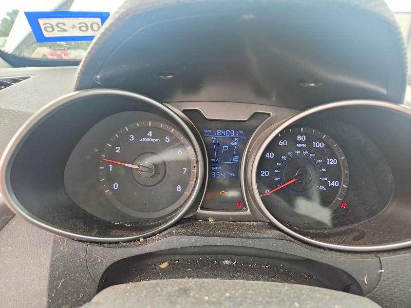 2013 Hyundai Veloster VIN KMHTC6AD1DU145504 COPART salvage auction — FRONT END, Tx - Certificate Of Title, sold $500 on 2026-07-27 (photo 9)