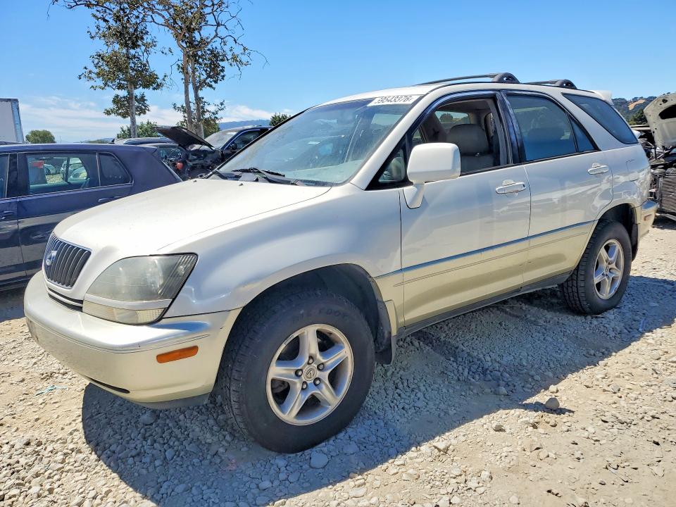 2000 Lexus Rx 300 VIN JT6HF10U9Y0097597 COPART salvage auction — MINOR DENT/SCRATCHES, CA - DIS/DLR/EXP APP FOR DUP CLEAN, sold $525 on 2026-07-21 (photo 1)
