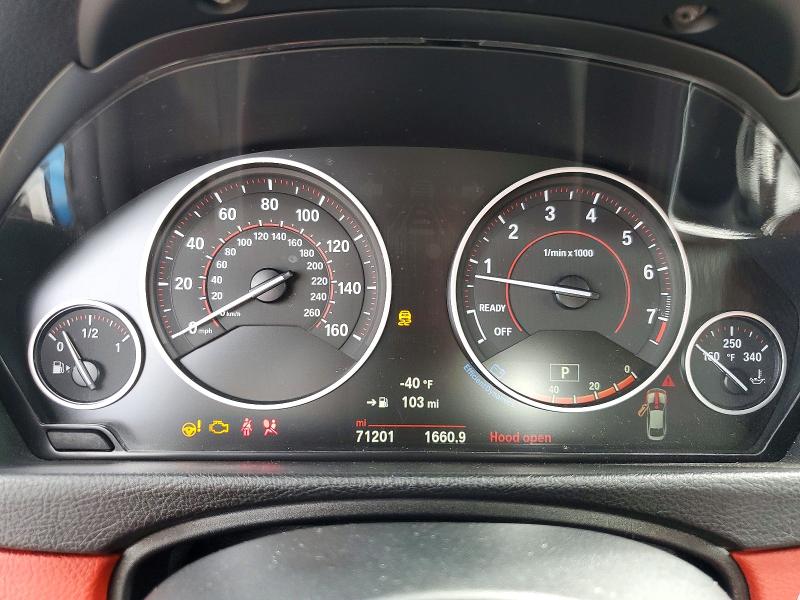2018 BMW 4er VIN WBA4J3C57JBG96434 COPART salvage auction — FRONT END, Ny - Mv-907A Salvage Certificate, sold $7,300 on 2026-08-20 (photo 9)