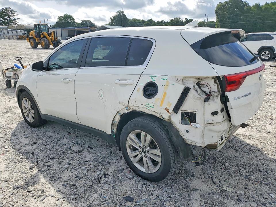 2018 Kia Sportage VIN KNDPM3AC8J7470797 COPART salvage auction — REAR END, Ga - Cert Of Title-Salvage, sold $275 on 2026-07-27 (photo 2)