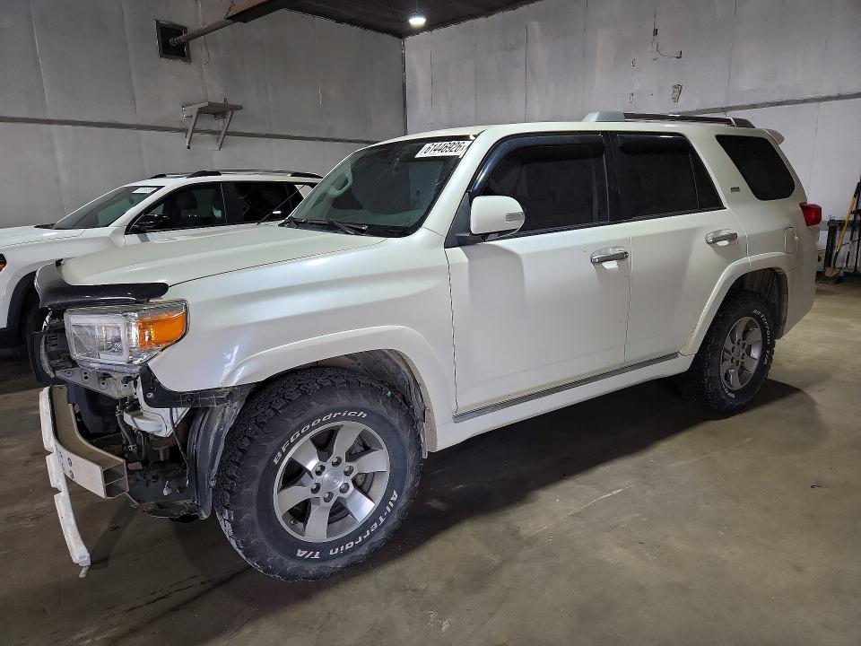 2013 Toyota 4runner VIN JTEBU5JR7D5115058 COPART salvage auction — FRONT END, Mi - Certificate Of Title, sold $1,350 on 2026-07-31 (photo 1)