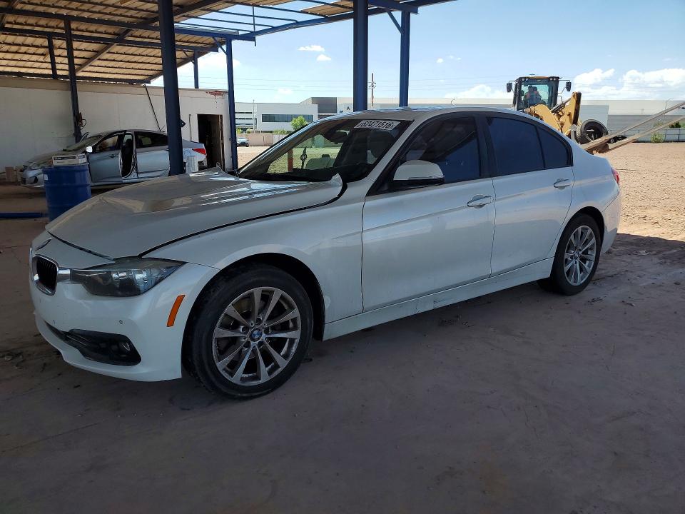 2016 BMW 3 series VIN WBA8E1G51GNT34284 COPART salvage auction — FRONT END, AZ - CERT OF TITLE - SALVAGE, sold $175 on 2026-07-30 (photo 1)