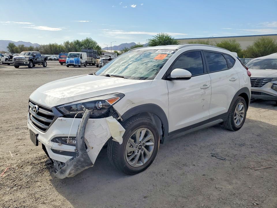 2016 Hyundai Tucson VIN KM8J33A24GU233276 COPART salvage auction — FRONT END, Nv - Salvage Title, sold $150 on 2026-07-28 (photo 1)