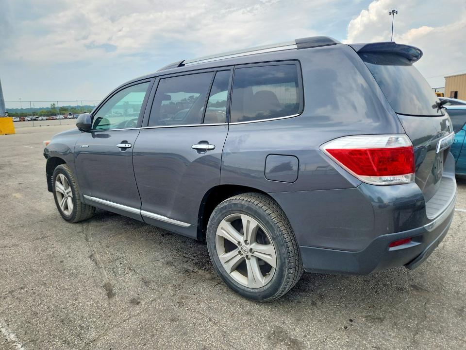 2012 Toyota Highlander VIN 5TDDK3EH6CS148991 COPART salvage auction — FRONT END, OH - CERT OF TITLE-SALVAGE, sold $325 on 2026-07-24 (photo 2)