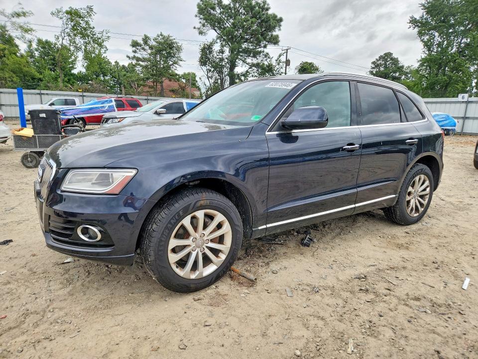 2015 Audi Q5 VIN WA1CFAFP9FA052911 COPART salvage auction — MINOR DENT/SCRATCHES, Va - Certificate Of Title, sold $1,100 on 2026-07-28 (photo 1)