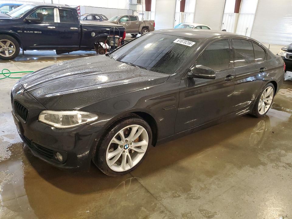 2014 BMW 5er VIN WBA5B3C59ED531834 COPART salvage auction — HAIL, Mn - Cert Of Title-Salvage, sold $2,650 on 2026-08-03 (photo 1)