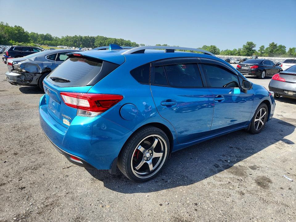 2019 Subaru VIN 4S3GTAC67K3716374 COPART salvage auction — MINOR DENT/SCRATCHES, Ny - Certificate Of Title, sold $3,600 on 2026-07-23 (photo 3)