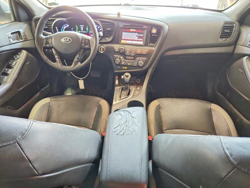 2013 Kia Optima VIN KNAGM4AD8D5057158 COPART salvage auction — FRONT END, Pa - Certificate Of Salvage, sold $700 on 2026-07-24 (photo 8)