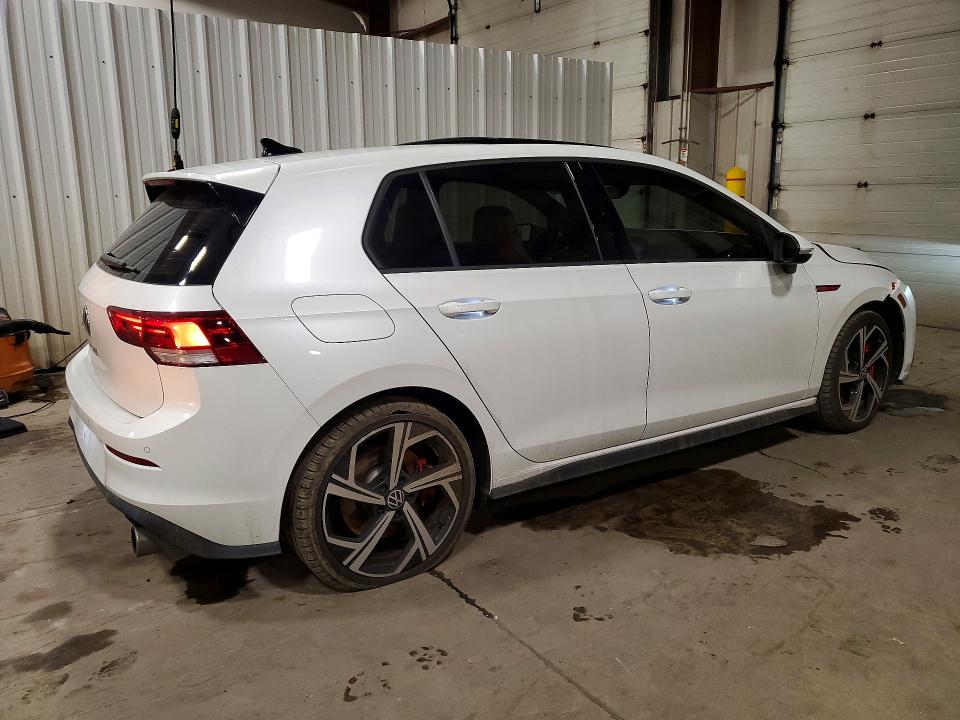 2024 Volkswagen Gti VIN WVW3A7CD0RW210027 COPART salvage auction — FRONT END, Pa - Certificate Of Salvage, sold $11,500 on 2026-08-11 (photo 3)