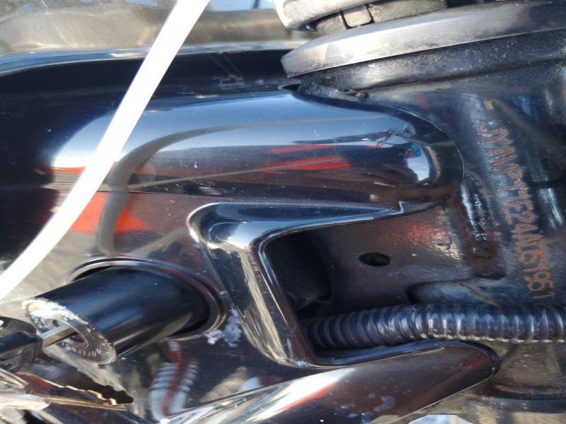 2004 Yamaha Xvs1100 VIN JYAVP11E24A051951 COPART salvage auction — MINOR DENT/SCRATCHES, Fl - Certificate Of Title, sold $850 on 2026-07-09 (photo 9)