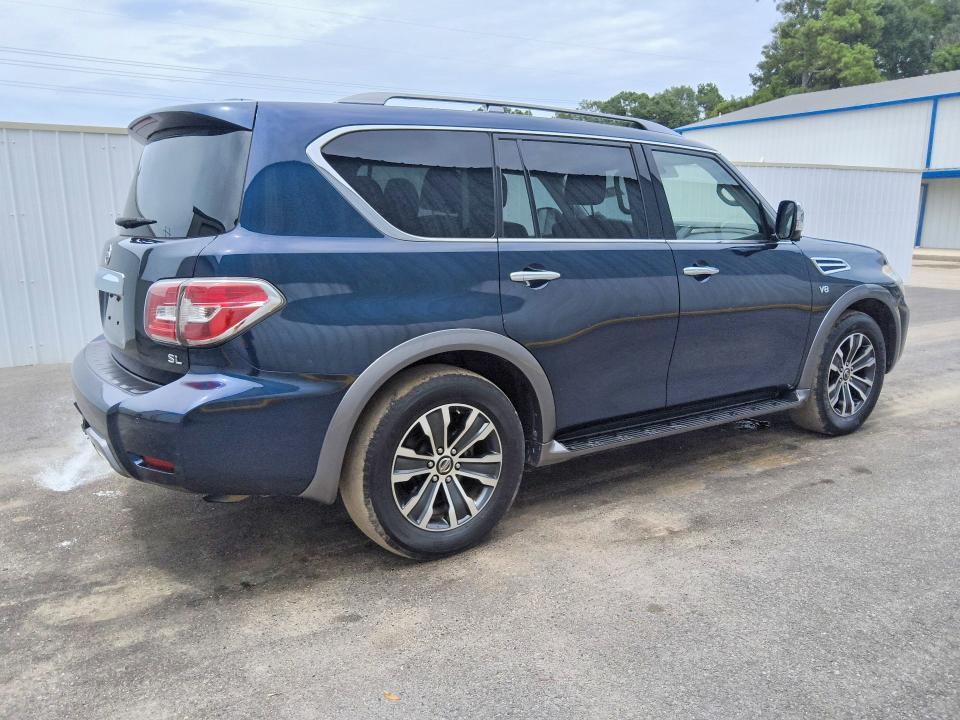 2020 Nissan Armada VIN JN8AY2ND6LX016515 COPART salvage auction — MECHANICAL, LA - CERTIFICATE OF TITLE (P), sold $8,500 on 2026-08-01 (photo 3)