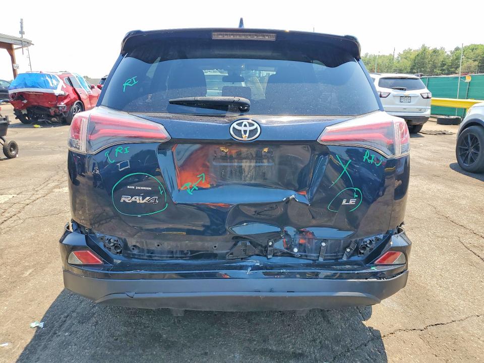 2017 Toyota Rav 4 VIN JTMZFREV0HJ717695 COPART salvage auction — REAR END, Co - Public - Salvage Title, sold $3,050 on 2026-07-07 (photo 6)