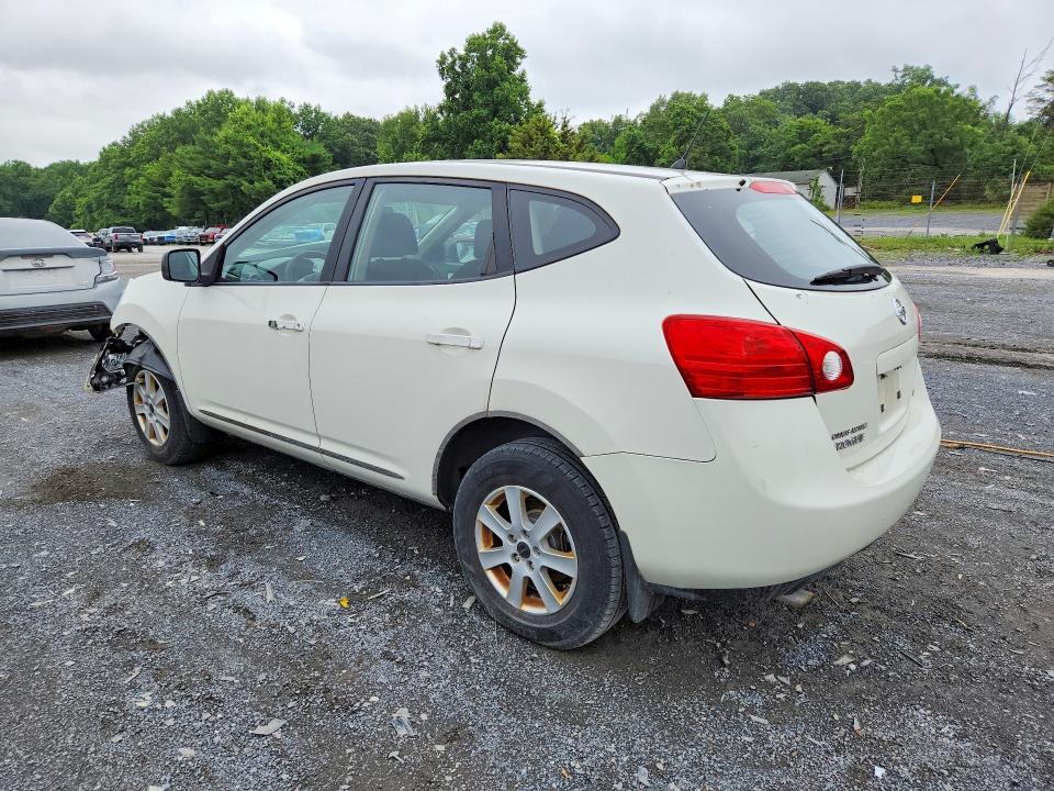 2009 Nissan Rogue sport VIN JN8AS58VX9W178072 COPART salvage auction — FRONT END, PA - CERTIFICATE OF SALVAGE, sold $325 on 2026-07-20 (photo 2)