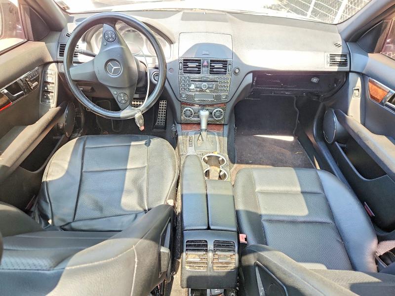 2009 Mercedes-benz C class VIN WDDGF81X79F271385 COPART salvage auction — MECHANICAL, OH - CERTIFICATE OF TITLE, sold $1,293 on 2026-08-12 (photo 8)