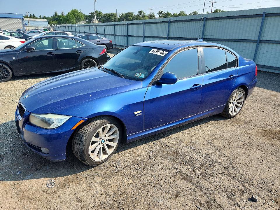 2010 BMW 3 series VIN WBAPK5C50AA646435 COPART salvage auction — REAR END, PA - CERT OF TITLE, sold $400 on 2026-07-31 (photo 1)