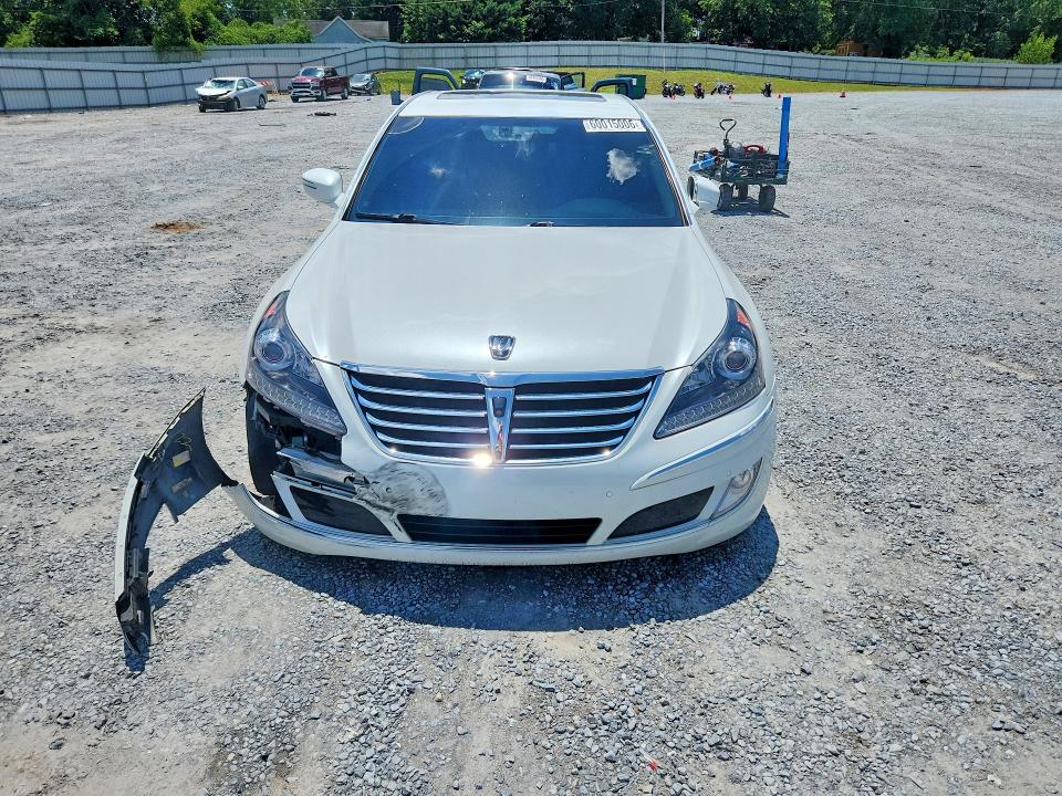 2011 Hyundai Equus VIN KMHGH4JF6BU034078 COPART salvage auction — FRONT END, NC - SALVAGE CERTIFICATE OF TITLE (P), sold $2,850 on 2026-07-22 (photo 5)